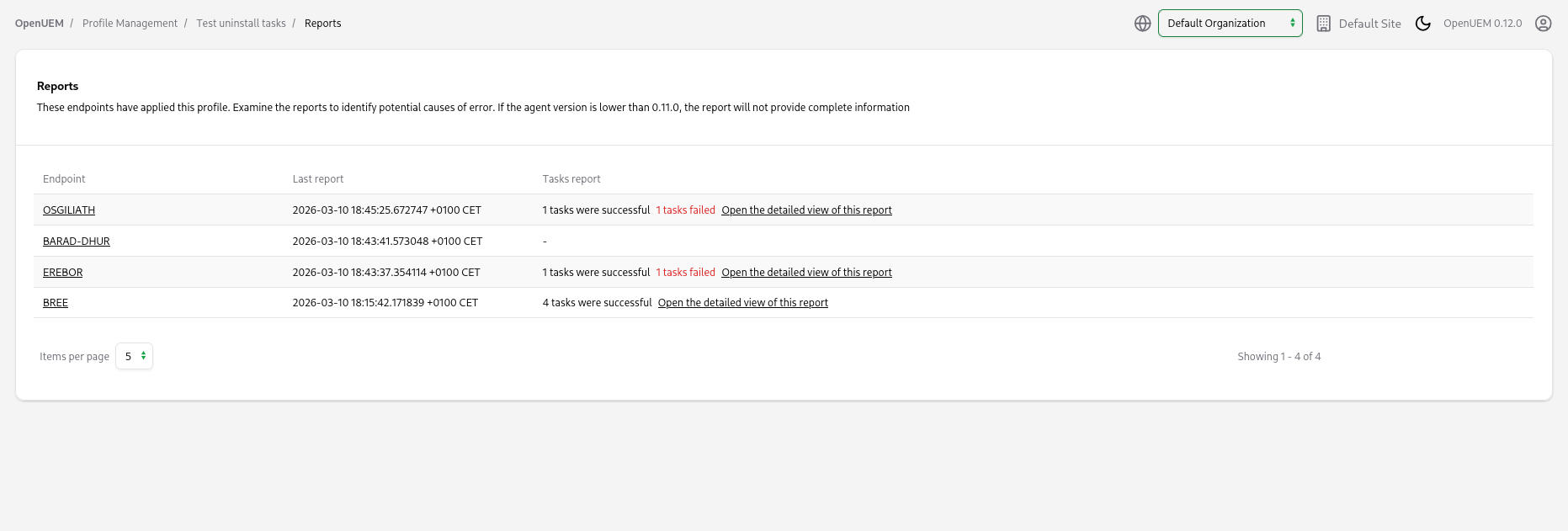 Profiles, more detail