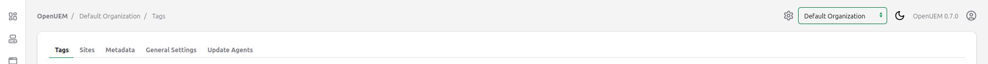 Org config