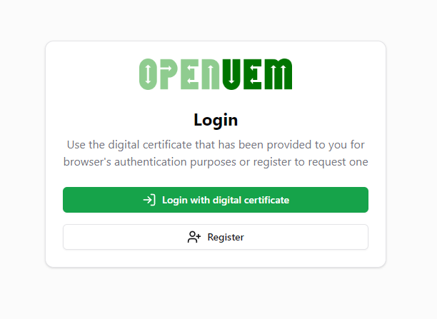 Register button